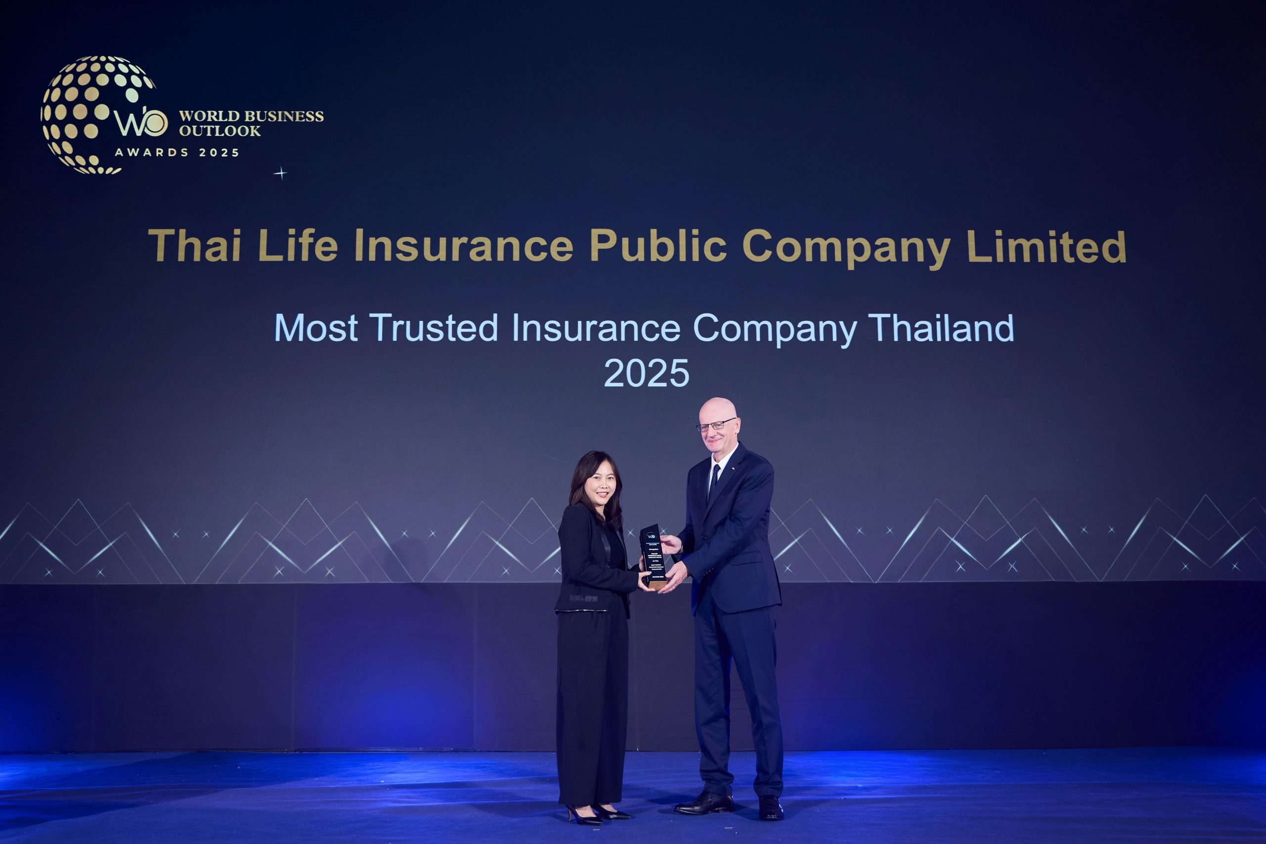 ไทยประกันชีวิต รับรางวัล Most Trusted Insurance Company Thailand 2025