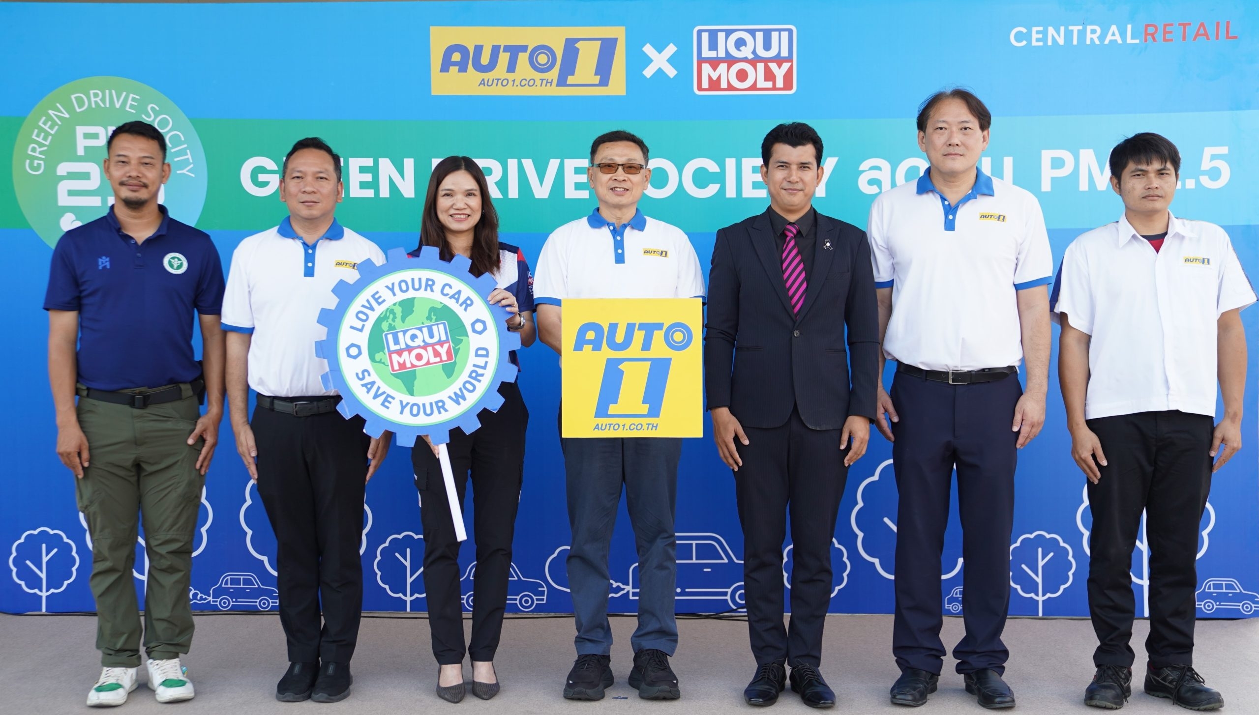 ออโต้วัน ผนึก ลิควิโมลี่ ล้างหัวฉีดฟรี 40 คัน ให้มูลนิธิสยามนนทบุรีและร่วมกตัญญู ภายใต้แคมเปญ ‘Green Drive Society’