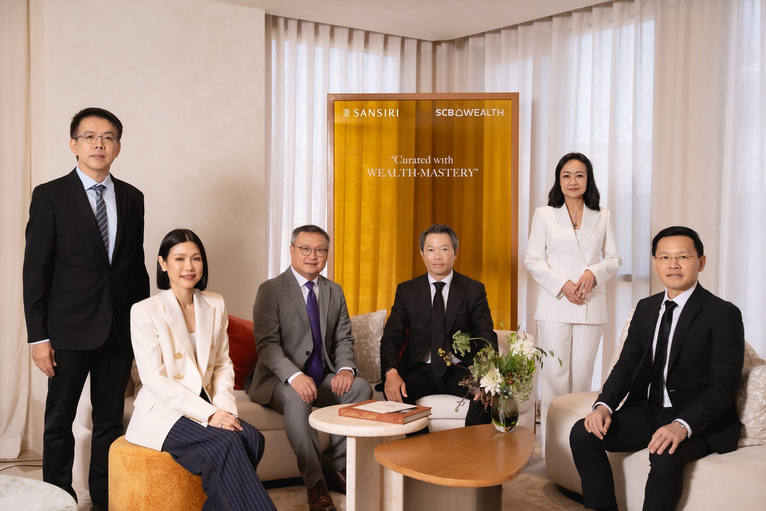 “SANSIRI x SCB WEALTH” ยกระดับ Wealth–Living Ecosystem  ส่ง ‘Curated with WEALTH-MASTERY’ สู่มาตรฐานใหม่ของตลาด Ultra-High-Net-Worth