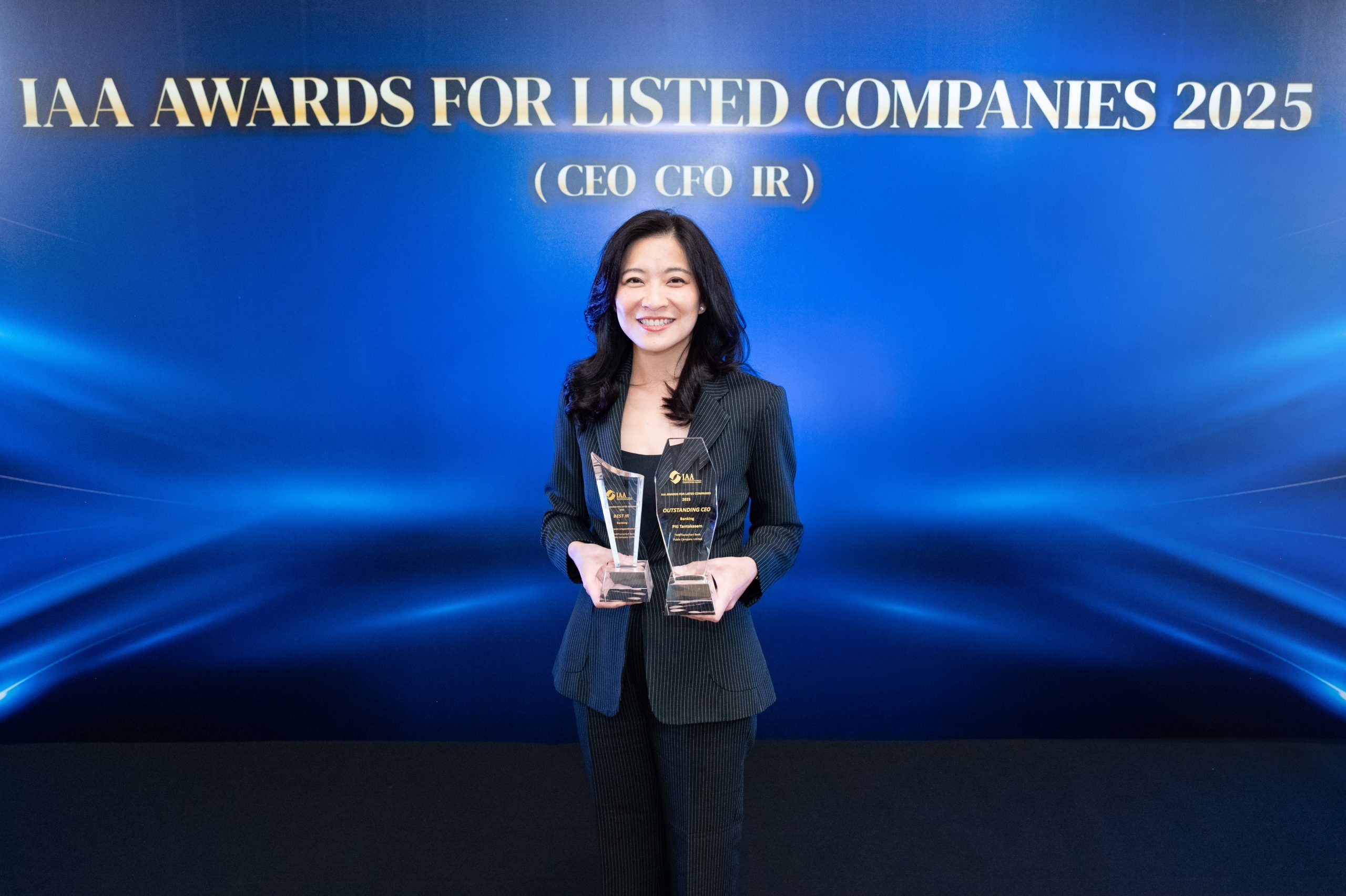 ทีทีบี คว้า 2 รางวัลใหญ่จากเวที IAA AWARDS 2025   ตอกย้ำความเป็นผู้นำองค์กรด้านวิสัยทัศน์และความโปร่งใส