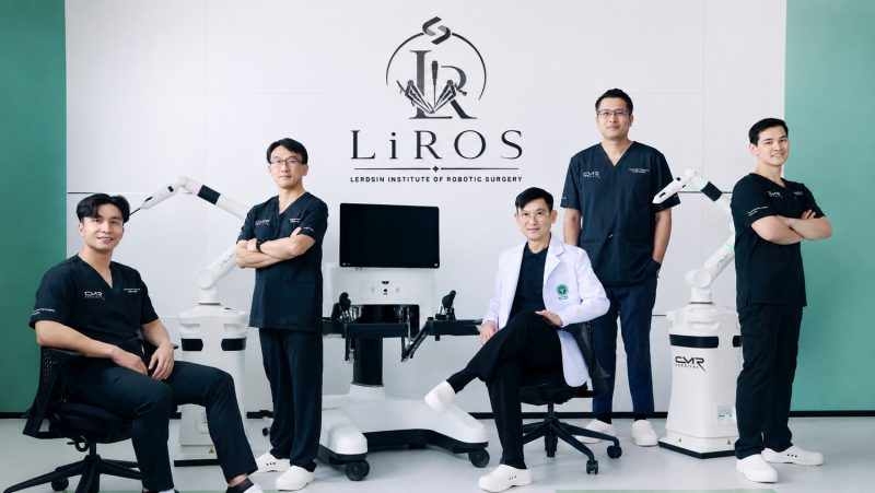 รพ.เลิดสิน เปิดตัว “LiROS” ศูนย์พัฒนาศักยภาพด้านศัลยกรรมด้วยหุ่นยนต์ช่วยผ่าตัดแบบเคลื่อนที่ได้  (Modular Robotic-Assisted Surgery) แห่งแรกของไทย